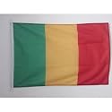 AZ FLAG Mali Boat Flag 12x18 in Mesh Polyester Plastic Rings