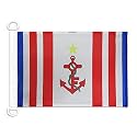 AZ FLAG Mauritius Naval Ensign Boat Flag 12x18 in Plastic Rings