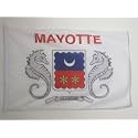 AZ FLAG Mayotte Boat Flag 12x18 in Mesh Polyester Plastic Rings