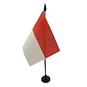 AZ FLAG Monaco Table Flag 4x6 in 100D Polyester Plastic Base