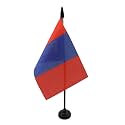 AZ FLAG Mongolia Table Flag 4x6 in 100D Polyester Plastic Base