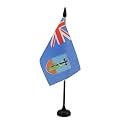 AZ FLAG Montserrat Table Flag 4x6 in 100D Polyester Plastic Base