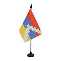 AZ FLAG Nagorno-Karabakh Table Flag 4x6 in 100D Polyester Plastic Base