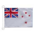 AZ FLAG New Zealand Naval Ensign Boat Flag 12x18 in Plastic Rings