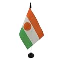 AZ FLAG Niger Table Flag 4x6 in 100D Polyester Plastic Base