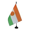 AZ FLAG Niger Table Flag 6x8 in 100D Polyester Plastic Base