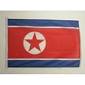 AZ FLAG North Korea Boat Flag 12x18 in Mesh Polyester Plastic Rings