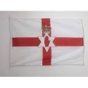 AZ FLAG Northern Ireland Boat Flag 12x18 in Mesh Polyester Plastic Rings