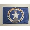 AZ FLAG Northern Mariana Islands Boat Flag 12x18 in Plastic Rings