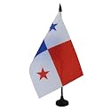 AZ FLAG Panama Table Flag 6x8 in 100D Polyester Plastic Base