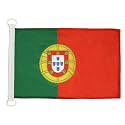 AZ FLAG Portugal Boat Flag 12x18 in Mesh Polyester Plastic Rings