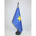 AZ FLAG Republic of Congo-Leopoldville Table Flag 6x8 in Plastic Base