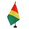 AZ FLAG Republic of the Congo Table Flag 6x8 in 100D Polyester Plastic Base