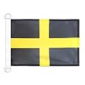 AZ FLAG Saint David's Boat Flag 12x18 in Mesh Polyester Plastic Rings