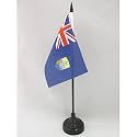 AZ FLAG Saint Helena Table Flag 4x6 in 100D Polyester Plastic Base