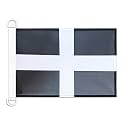 AZ FLAG Saint Piran's Boat Flag 12x18 in Mesh Polyester Plastic Rings