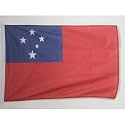 AZ FLAG Samoa Boat Flag 12x18 in Mesh Polyester Plastic Rings