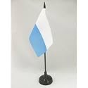 AZ FLAG San Marino without arms Table Flag 4x6 in Plastic Base