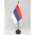 AZ FLAG Serbia Civil Table Flag 4x6 in 100D Polyester Plastic Base
