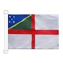 AZ FLAG Solomon Naval Ensign Boat Flag 12x18 in Plastic Rings