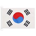 AZ FLAG South Korea Boat Flag 12x18 in Mesh Polyester Plastic Rings