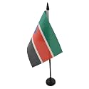 AZ FLAG South Sudan Table Flag 4x6 in 100D Polyester Plastic Base