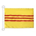 AZ FLAG South Vietnam Boat Flag 12x18 in Mesh Polyester Plastic Rings