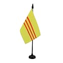 AZ FLAG South Vietnam Table Flag 4x6 in 100D Polyester Plastic Base