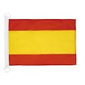 AZ FLAG Spain Civil Ensign Boat Flag 12x18 in Mesh Polyester Plastic Rings