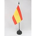 AZ FLAG Spain without arms Table Flag 4x6 in 100D Polyester Plastic Base