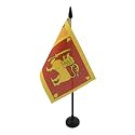 AZ FLAG Sri Lanka Table Flag 4x6 in 100D Polyester Plastic Base