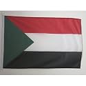 AZ FLAG Sudan Boat Flag 12x18 in Mesh Polyester Plastic Rings