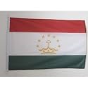 AZ FLAG Tajikistan Boat Flag 12x18 in Mesh Polyester Plastic Rings