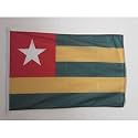 AZ FLAG Togo Boat Flag 12x18 in Mesh Polyester Plastic Rings