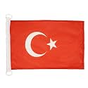 AZ FLAG Turkey Boat Flag 12x18 in Mesh Polyester Plastic Rings