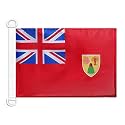 AZ FLAG Turks and Caicos Islands Civil Ensign Boat Flag 12x18 in