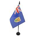 AZ FLAG Turks and Caicos Islands Table Flag 4x6 in Plastic Base