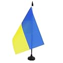 AZ FLAG Ukraine Table Flag 6x8 in 100D Polyester Plastic Base