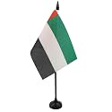 AZ FLAG United Arab Emirates Table Flag 4x6 in 100D Polyester Plastic Base
