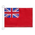 AZ FLAG United Kingdom Civil Ensign Boat Flag 12x18 in Plastic Rings