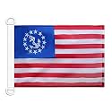 AZ FLAG United States Civil Ensign Boat Flag 12x18 in Plastic Rings