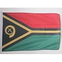 AZ FLAG Vanuatu Boat Flag 12x18 in Mesh Polyester Plastic Rings