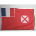 AZ FLAG Wallis and Futuna Boat Flag 12x18 in Mesh Polyester Plastic Rings