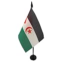AZ FLAG Western Sahara Table Flag 4x6 in 100D Polyester Plastic Base