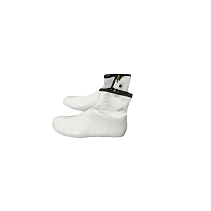 Azad Genuine Leather White Socks