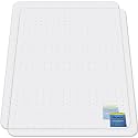 Azadx Heavy Duty Office Chair Mat for Carpet 51" x 63" Hard Material Large
