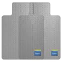 Azadx Heavy Duty Office Chair Mat for Carpet 36" x 48" with Lip Ship Flat