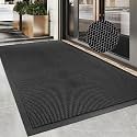 Azadx Indoor Outdoor Door Mat 35"x 59" Doormat for Entry Heavy Duty