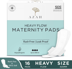 AZAH XXXL Super Absorbent Maternity Pads After