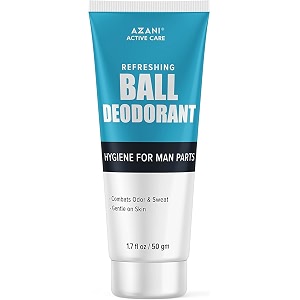 azani anti-chafing ball deodorant for men 100g